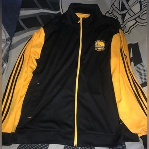 Warriors track jacket